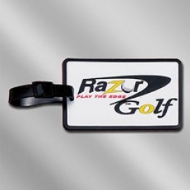 Luggage Tag with Write-On Back with Logo
