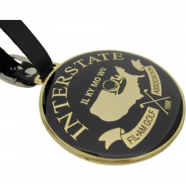 Bag Tags - 3" DIA with Logo  Bag Tags - 3" DIA with Logo