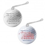 Golf Bag Tag, Round with Logo