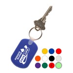 Soft Plastic Keychain Key Tag with Logo