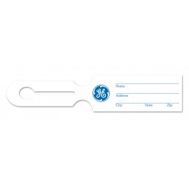 Logo Branded All-in-One Luggage Tags (2.5"x6" Rectangle) 2.5"x12"