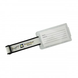 Customized 1" Woven Luggage Tag - "Elite" Weave  Customized 1" Woven Luggage Tag - "Elite" Weave