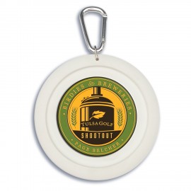 Golf Putt Target Bag Tag with Logo