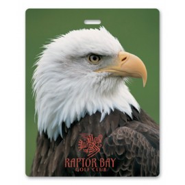 Logo Branded Laminated Event Tag (4"x5") Rectangle  Logo Branded Laminated Event Tag (4"x5") Rectangle