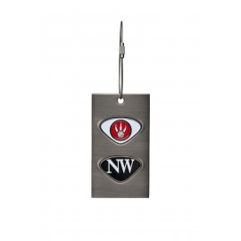 Metal Luggage/Bag Tag with Logo  Metal Luggage/Bag Tag with Logo