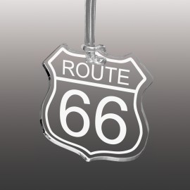 Personalized Custom Acrylic Laser Etched Bag Tag