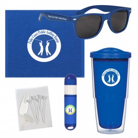Custom Branded Towel Tumbler Golf Kit