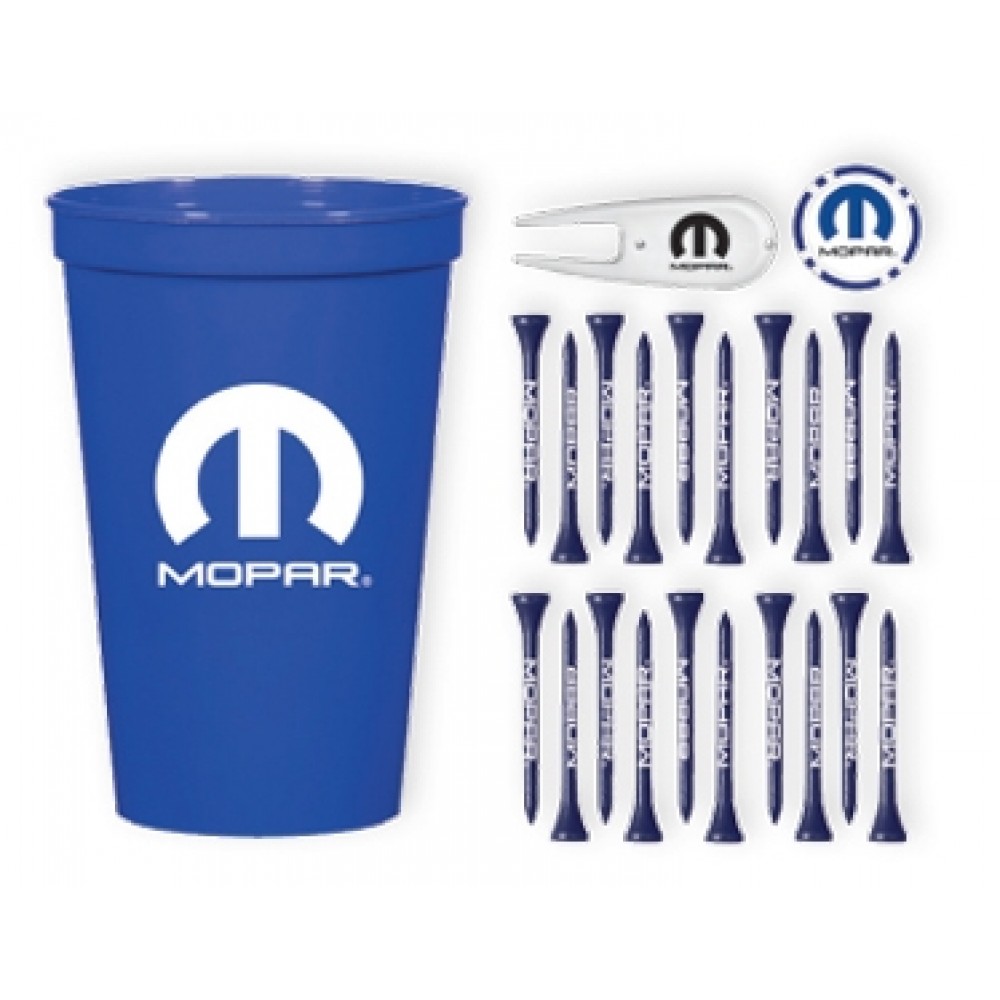 Logo Printed Stadium Tee Cup Pack Logo Printed Stadium Tee Cup Pack