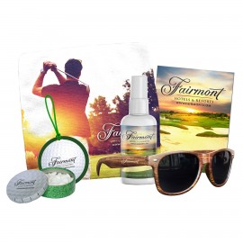 Golf Kit - PVC Tent Pouch with Tab Custom Imprinted