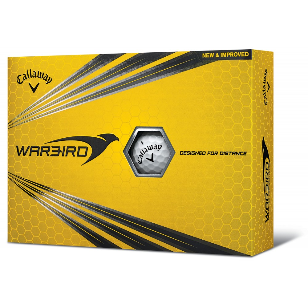 Callaway Warbird 17 Golf Balls Logo Printed