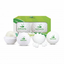2pc Golf Ball Mint And Lip Balm Sleeve In Gift Box #PRBK Custom Branded