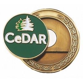 Classic Golf Coin w/ 1" Ball Marker with Logo