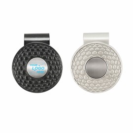 Custom Branded Magnetic Golf Hat Clip With Removable Ball Marker  Custom Branded Magnetic Golf Hat Clip With Removable Ball Marker