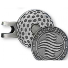 Hat Clip Ball Marker with Logo  Hat Clip Ball Marker with Logo