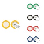 Golf Poker Chip Coin w/ Removable Ball Marker with Logo