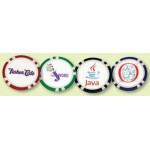 Full Color Poker Chips (Uncoated) with Logo