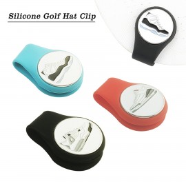 Golf Hat Clip Ball Marker with Logo  Golf Hat Clip Ball Marker with Logo