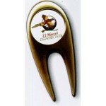 Contemporary Divot Repair Tool w/ Die Struck Ball Marker with Logo