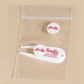 Divot Fixer Caddy Set w/ 2 Markers & 1 Divot Tool with Logo