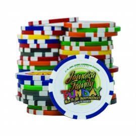 Poker Chip Ball Marker with Logo  Poker Chip Ball Marker with Logo