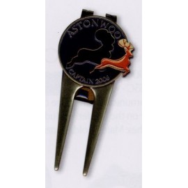 Custom Shaped Firebird Divot Repair Tool w/ Clip 2 3/4" with Logo