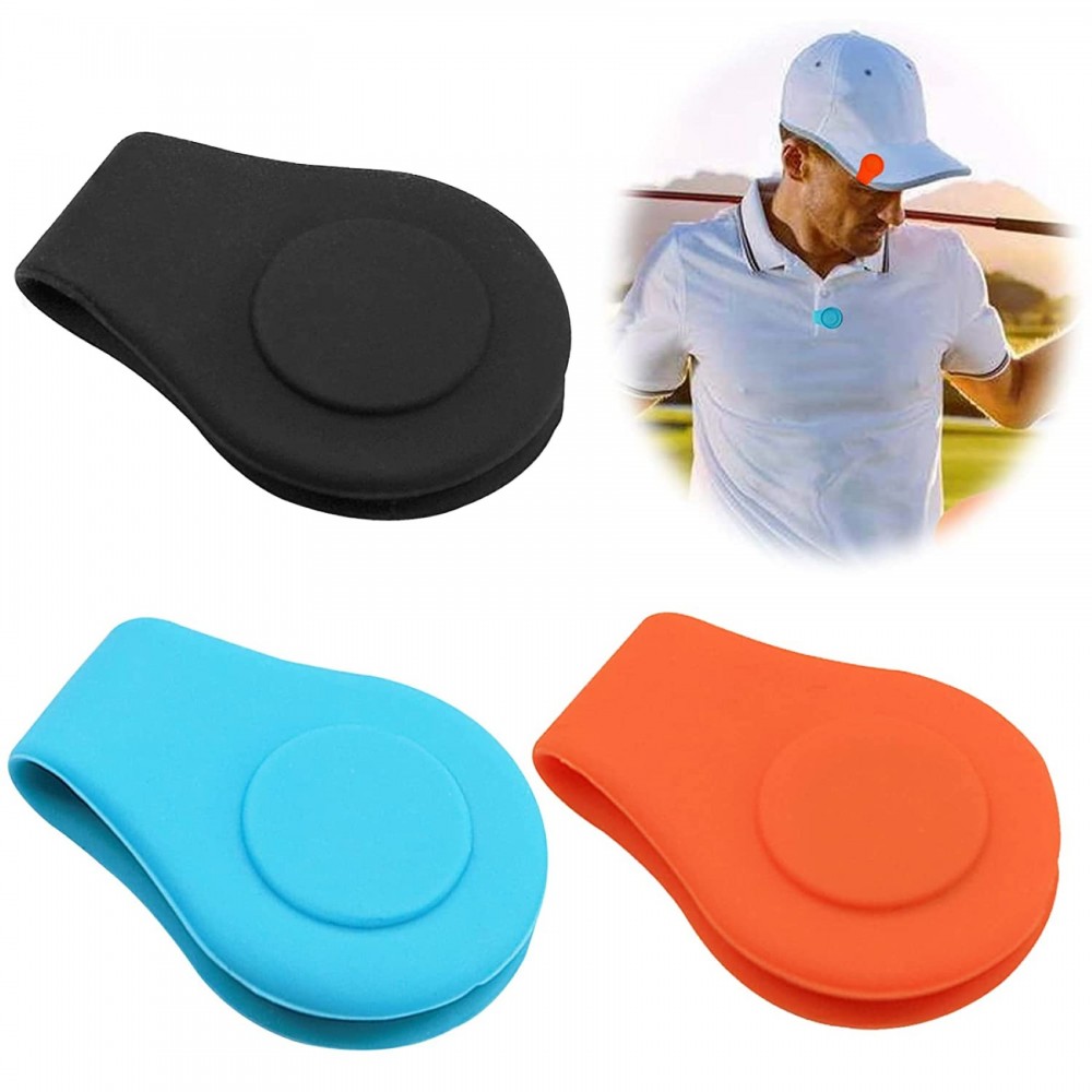 Logo Printed Golf Ball Marker Magnetic Hat Clip