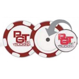 Logo Printed Custom Golf Poker Chip