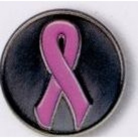 Custom Branded Pink Ribbon Stock Ball Markers  Custom Branded Pink Ribbon Stock Ball Markers