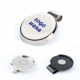Logo Printed Magnetic Ball Marker Hat Clip  Logo Printed Magnetic Ball Marker Hat Clip