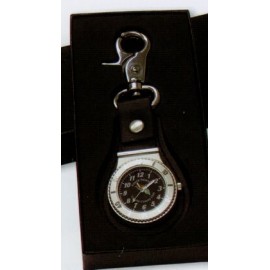 Clip On Watch w/ Leather Fob/ Back Emblem & 7/8" Club Lorente Ball Marker with Logo