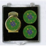 Stock Slider Hat Clip & Ball Marker Kit with Logo