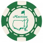 6 Stripe Custom Ball Marker Poker Chip - Foil Heat Stamped with Logo