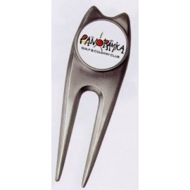 Custom Imprinted Minuteman Repair Tool w/ 3/4" Die Struck Ball Marker  Custom Imprinted Minuteman Repair Tool w/ 3/4" Die Struck Ball Marker