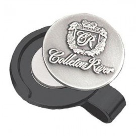 Economy Hat Clip Pearl Gold w/ ColorQuick Marker with Logo