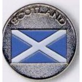 Logo Printed Stock Ball Markers (Scotland/ Flag)