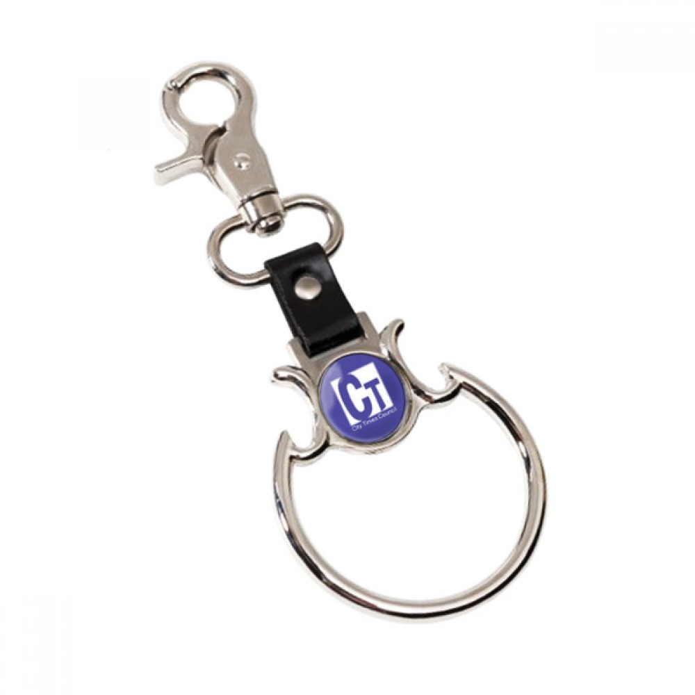 Towel Ring W/ Removable Offset Printed Ball Marker with Logo