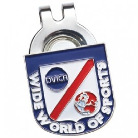 Stock Hat Clip w/ Custom Ball Marker with Logo  Stock Hat Clip w/ Custom Ball Marker with Logo
