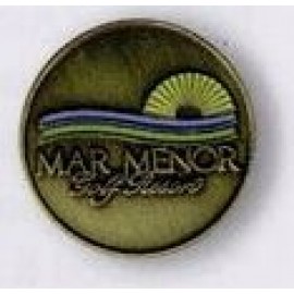 Logo Printed Die Struck Ball Markers (1-1/2")  Logo Printed Die Struck Ball Markers (1-1/2")