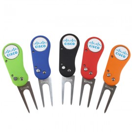 Flix Lite Divot Tool with Logo  Flix Lite Divot Tool with Logo