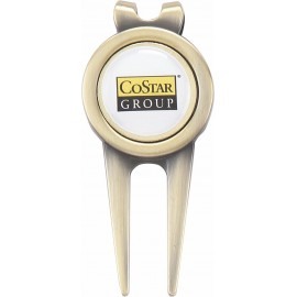 Custom Branded Divot Tool w/ Ball Marker (Rush)