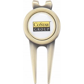 Divot Tool w/ Ball Marker (Rush) with Logo