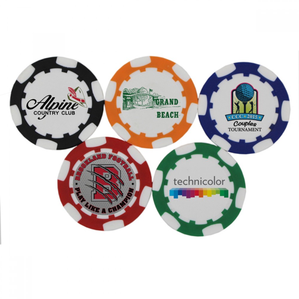 Custom Branded Direct Print Poker Chip