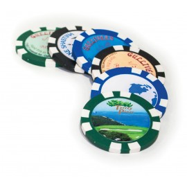 Custom Branded Resin Domed Poker Chip