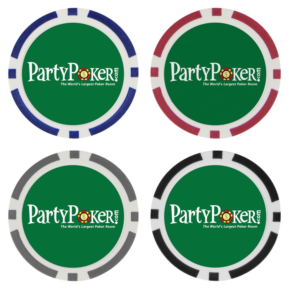 Poker Chip Ball Marker with Logo