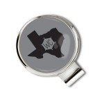 Logo Printed Hat Clip W/ Offset Printed Ball Marker