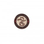 Texture Tone Golf Ball Marker Coin w/ Magnetic Ball Marker with Logo