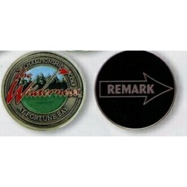 Remark Ball Markers 1" with Logo  Remark Ball Markers 1" with Logo