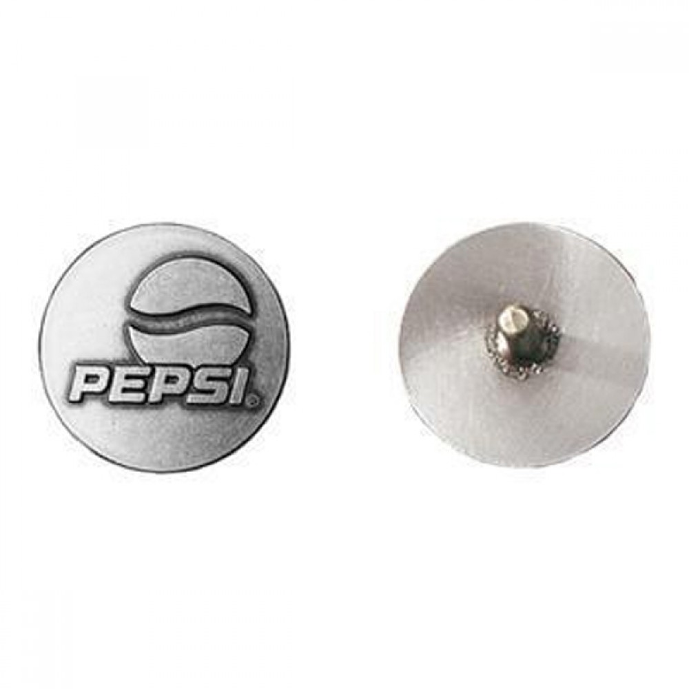 Custom Imprinted 3/4" Enamel Magnetic Back Ball Marker