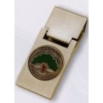 Royal Fold Magnetic Money Clip w/ Ball Marker with Logo