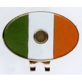 Logo Printed Ireland Flag Stock Hat Clip  Logo Printed Ireland Flag Stock Hat Clip